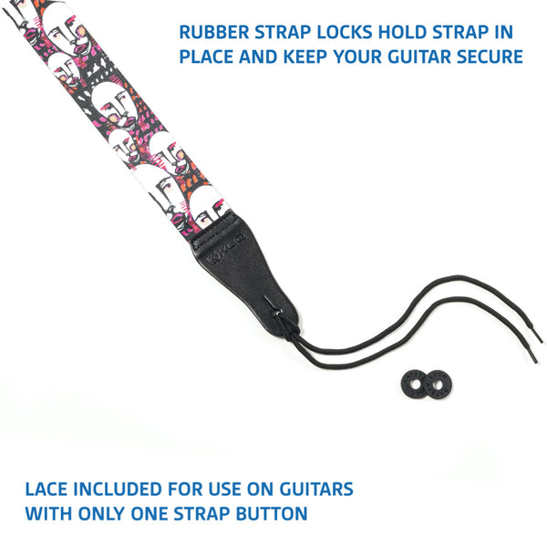 Fender rubber deals strap locks