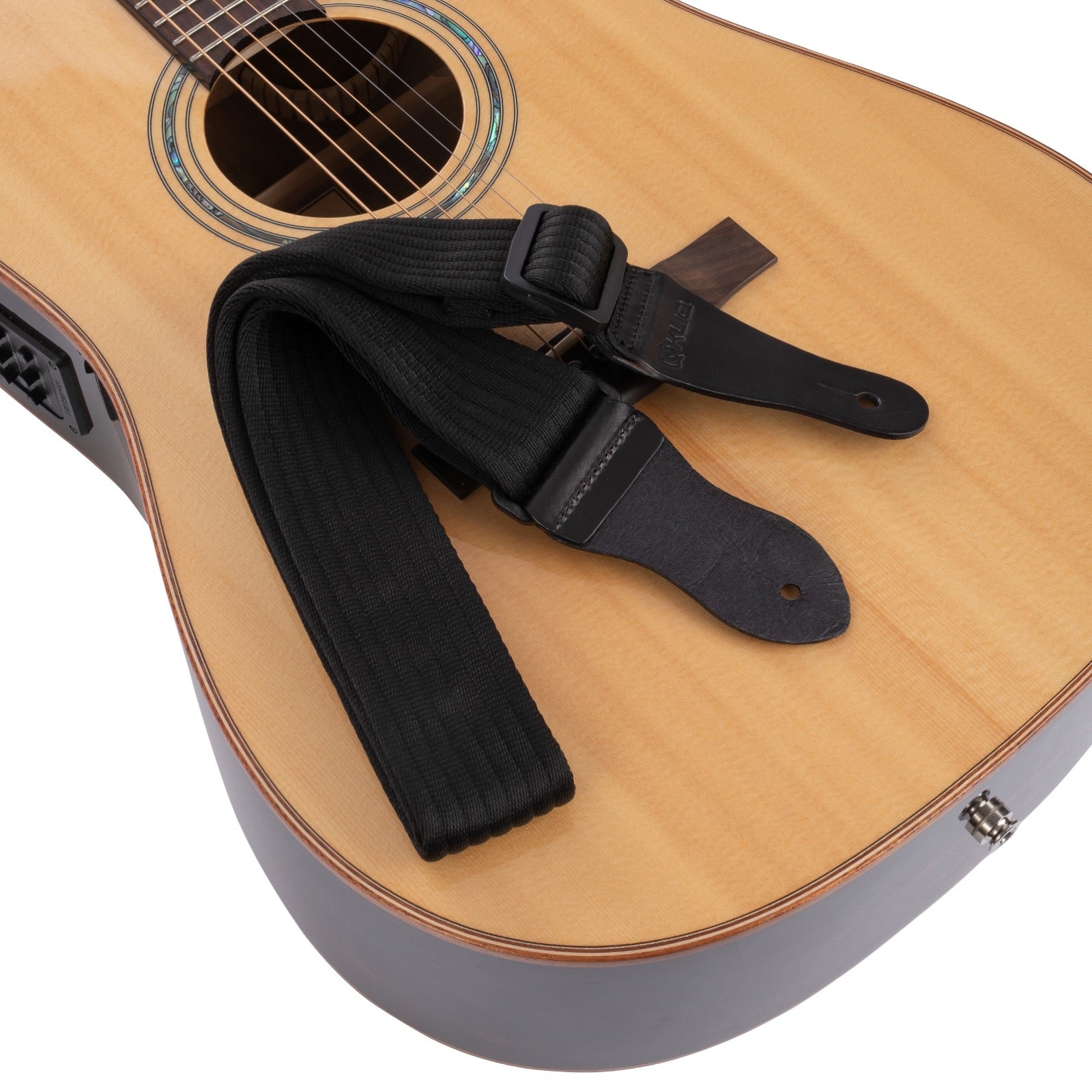Vintage Woven Guitar Strap for Acoustic and Electric Guitars with