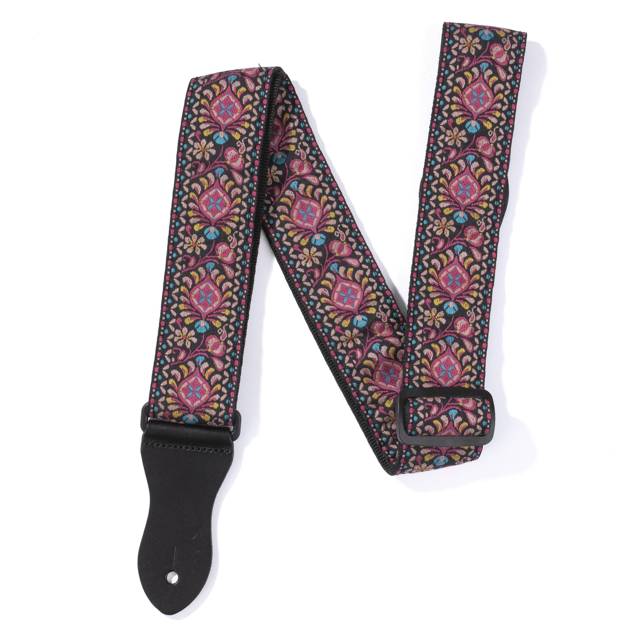Pink Lady Woven Guitar Strap – S and J House