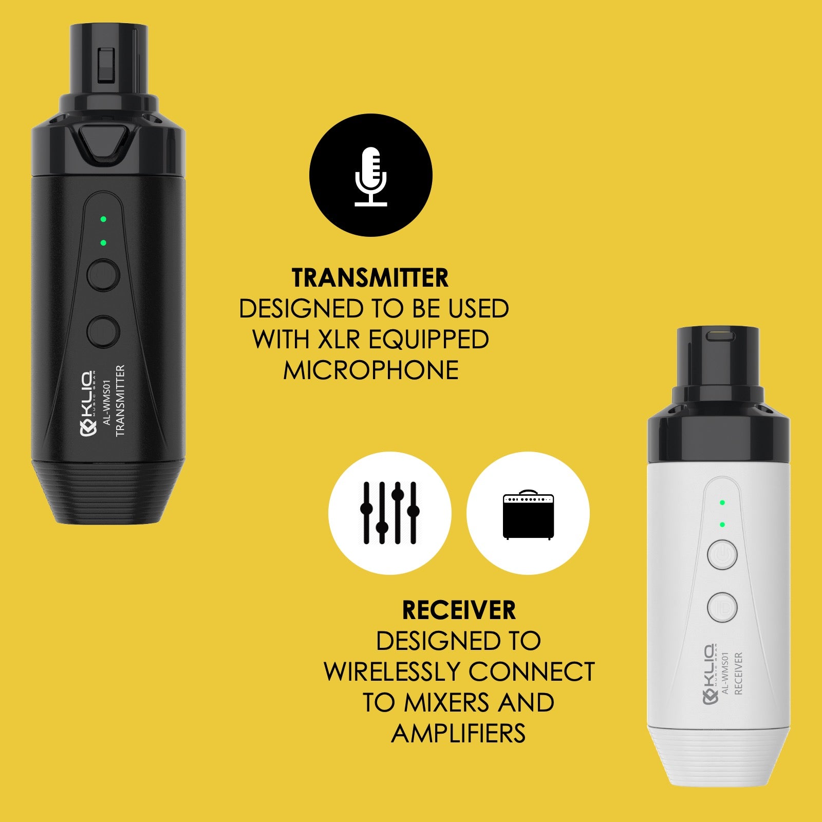Airsync Wireless XLR Transmitter & Receiver – Coda Music Technologies