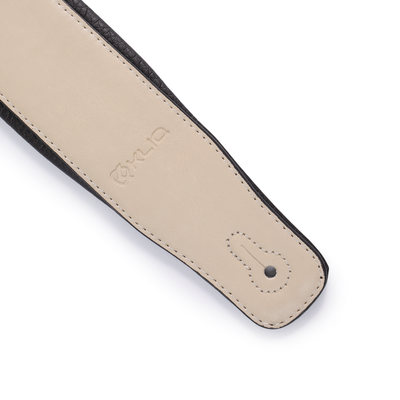 Premium Genuine Leather Bass and Guitar Strap (Padded) – 2.75″ – NEO301-VTG  – Guitar Tools International LLC